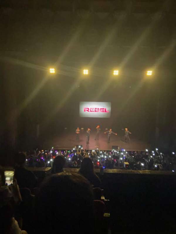 The Wiltern, section: Loge LC, row: DD, seat: 101