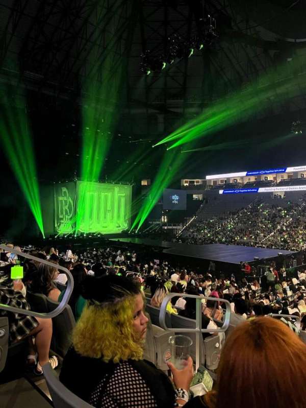 Dickies Arena, section: 122, row: 15, seat: 14