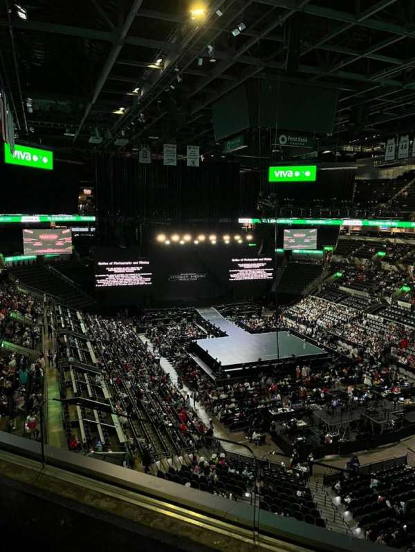 Frost Bank Center, section: 203, row: 2