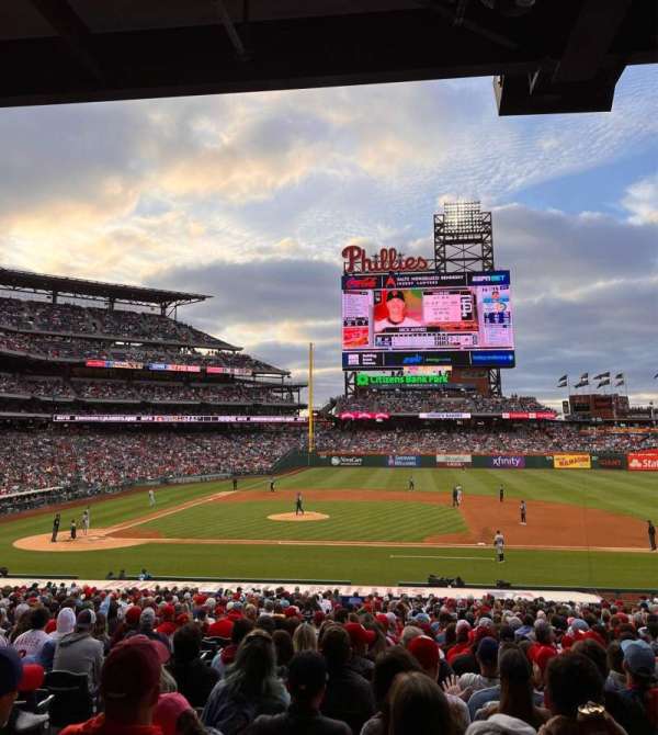 Citizens Bank Park, section: 116, row: 33, seat: 16