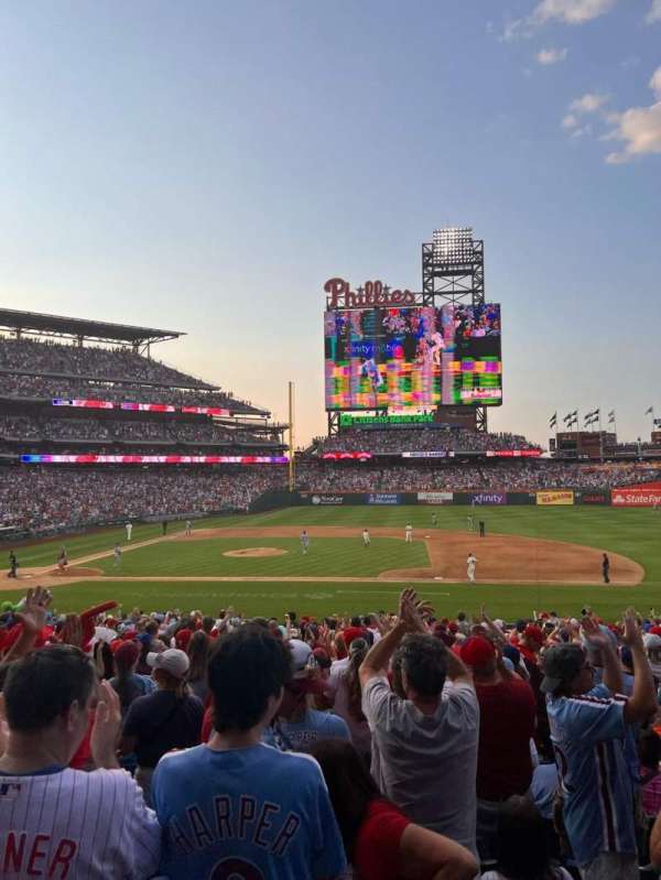 Citizens Bank Park, section: 116, row: 27, seat: 9