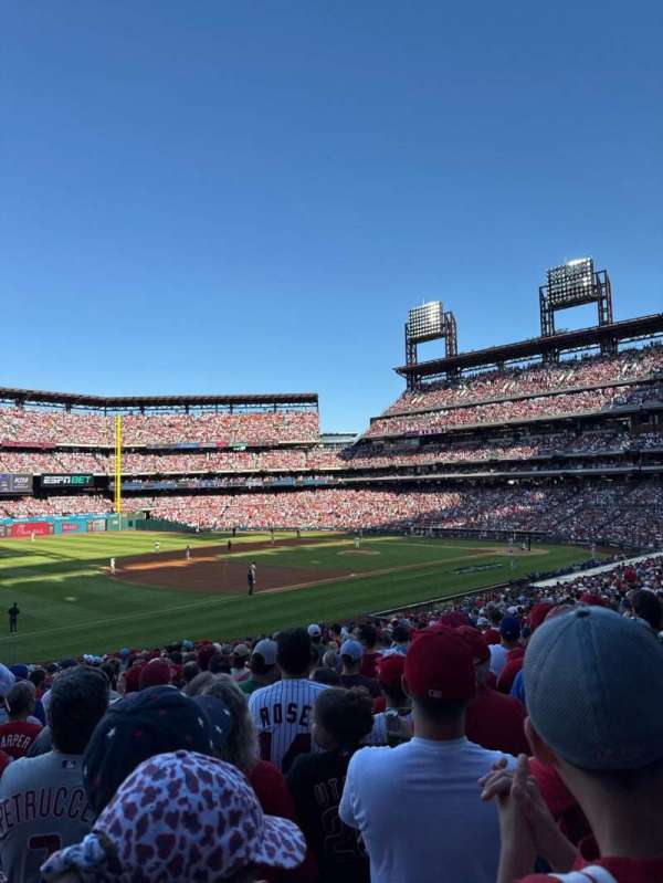 Citizens Bank Park, section: 135, row: 35, seat: 15