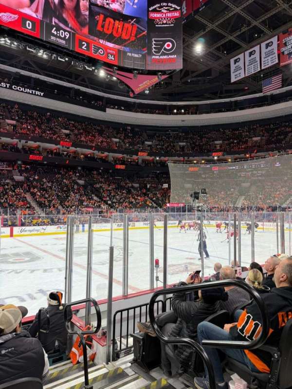 Xfinity Mobile Arena, section: 112, row: 7, seat: 20