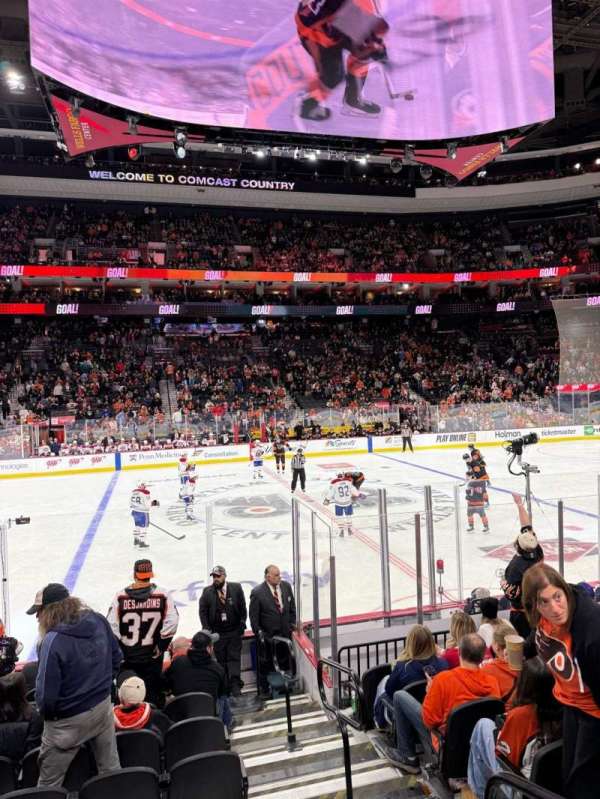 Xfinity Mobile Arena, section: 112, row: 10, seat: 17