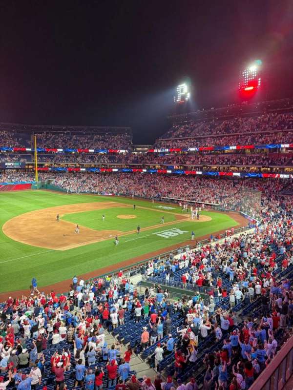 Citizens Bank Park, section: 232, row: 1, seat: 5