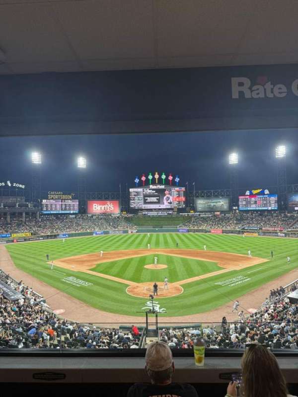 Rate Field, section: Club B, row: 3, seat: 16