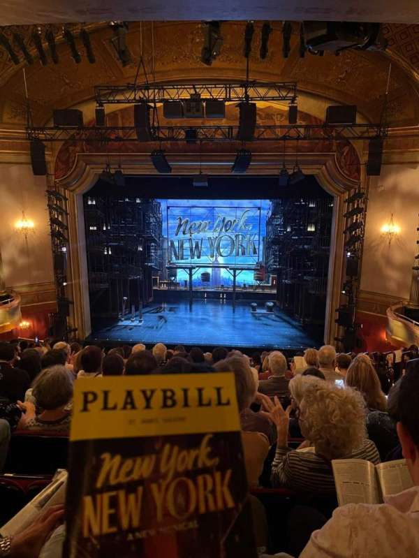 St. James Theatre, section: Mezzanine C, row: N, seat: 104