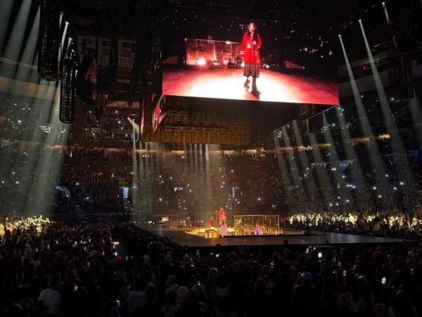 Xfinity Mobile Arena, section: 106, row: 2, seat: 8