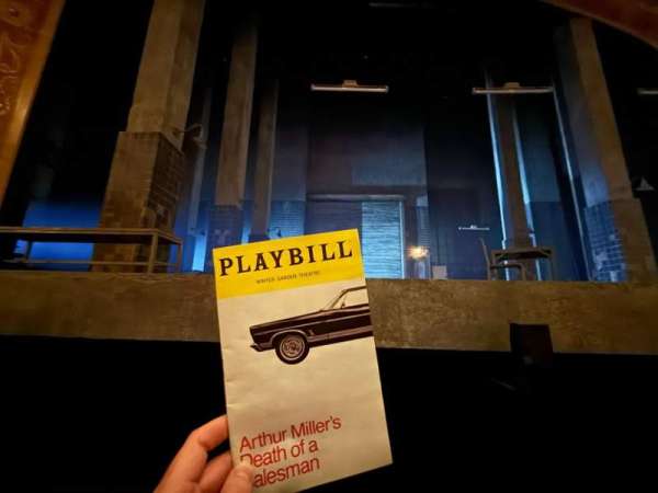 Winter Garden Theatre, section: Orchestra C, row: B, seat: 115