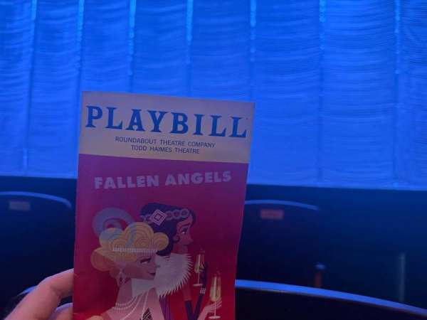 Todd Haimes Theatre, section: Orchestra C, row: B, seat: 114