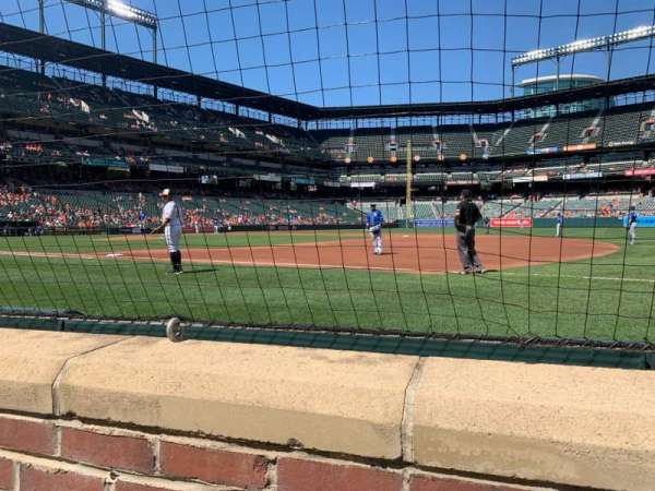 Oriole Park at Camden Yards, section: 16, row: 1, seat: 6