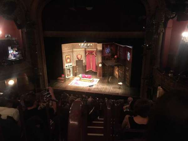Lyceum Theatre, Broadway, section: Mezzanine R, row: H, seat: 2