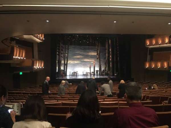 Ahmanson Theatre, section: Orchestra, row: X, seat: 47