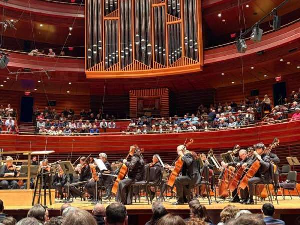 Marian Anderson Hall at the Kimmel Center, section: Orchestra, row: L, seat: 101-102