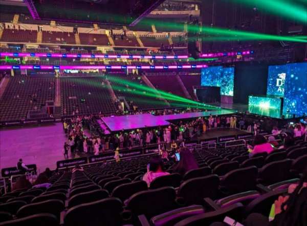 Prudential Center, section: 8, row: 21, seat: 18