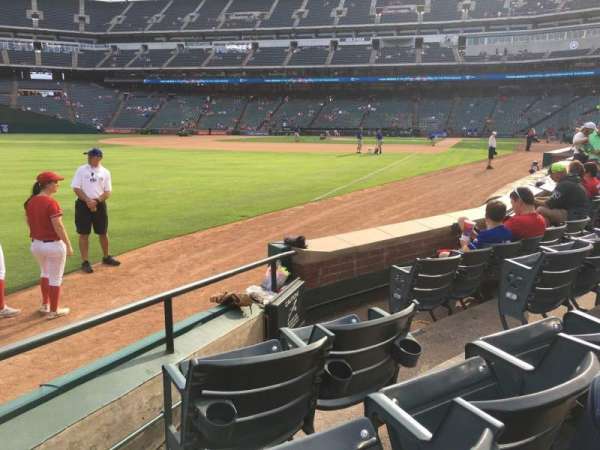 Globe Life Park in Arlington, section: 12, row: 4, seat: 8