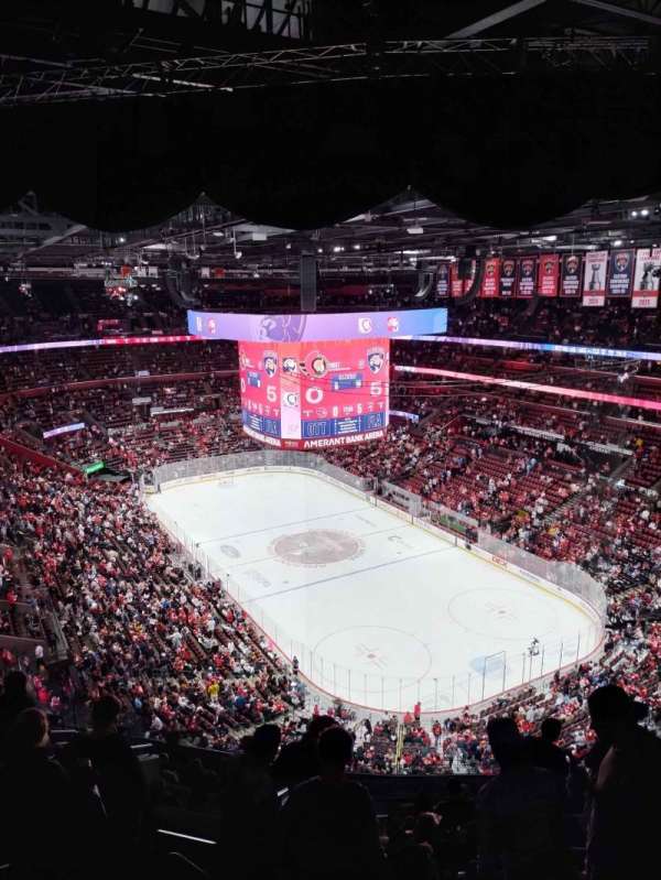 Amerant Bank Arena, section: 312, row: 12, seat: 19
