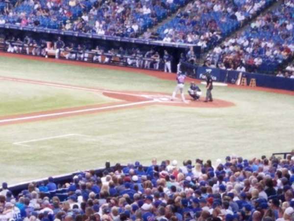 Tropicana Field, section: 131, row: tt, seat: 14
