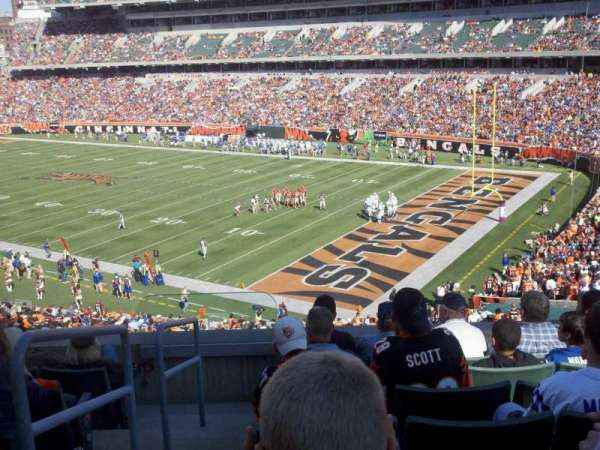 Paycor Stadium, section: 202, row: 7, seat: 15