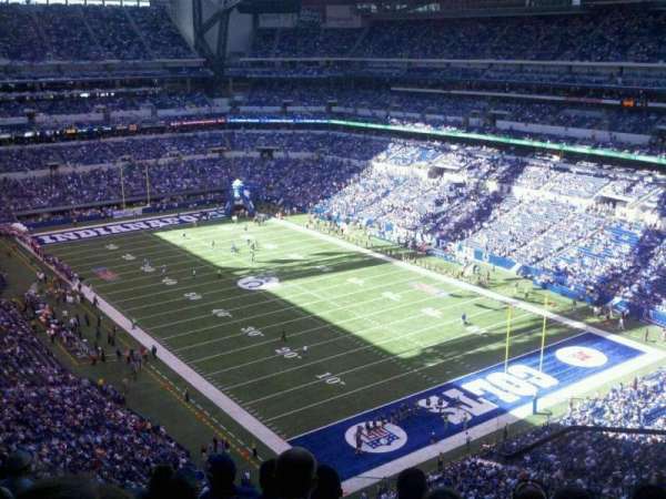 Lucas Oil Stadium, section: 604, row: 7, seat: 3