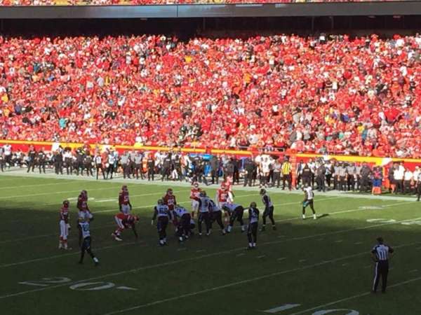 Arrowhead Stadium, section: 115, row: 24, seat: 1