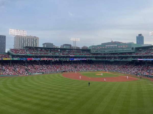 Fenway Park, section: Green Monster 9, row: 1, seat: 5