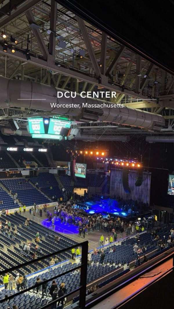 DCU Center, section: 335, row: B, seat: 1-2