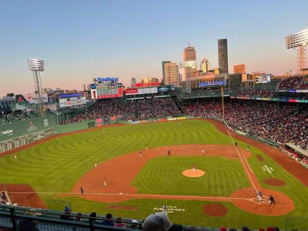 Fenway Park, section: Pavilion Box 4, row: C, seat: 4