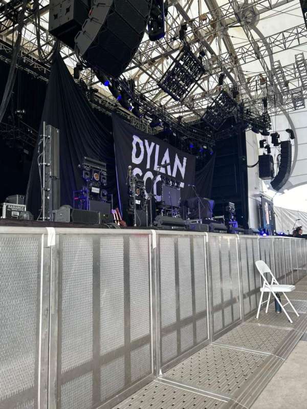 Leader Bank Pavilion, section: 3, row: D, seat: 7