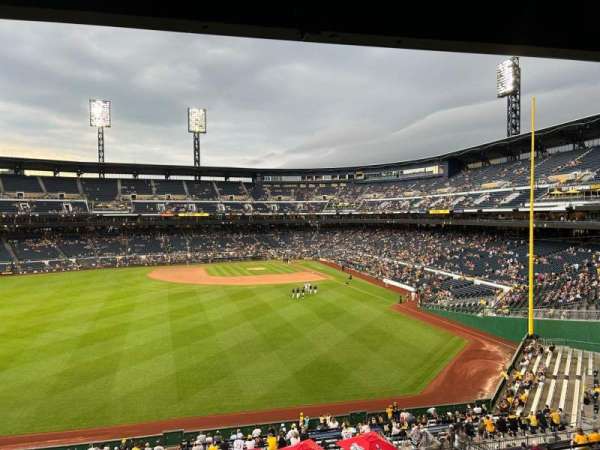 PNC Park, section: 337, row: B, seat: 7