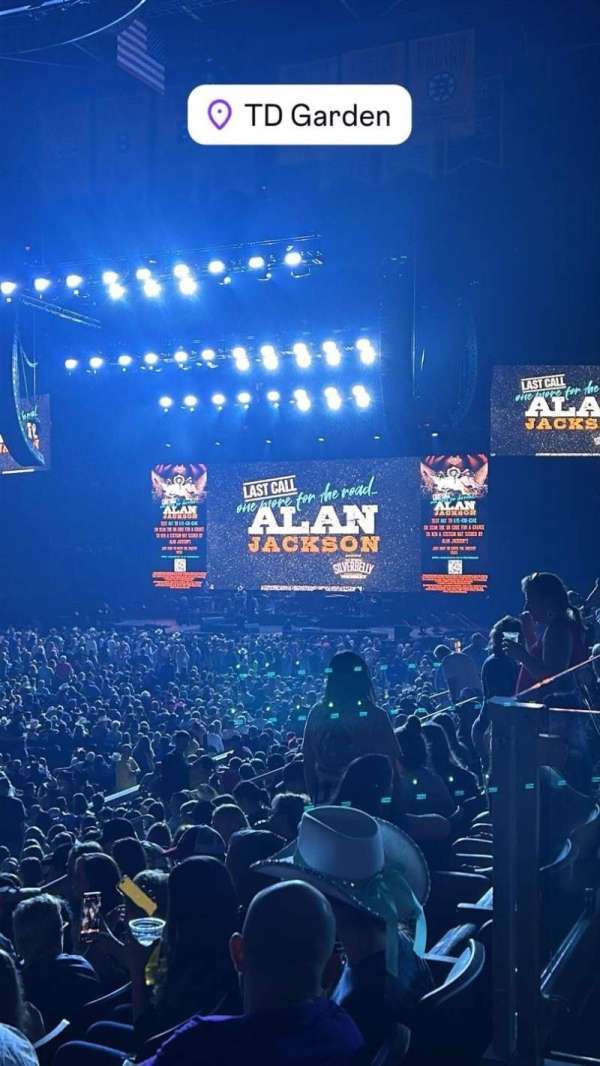TD Garden, section: 3, row: 16, seat: 1