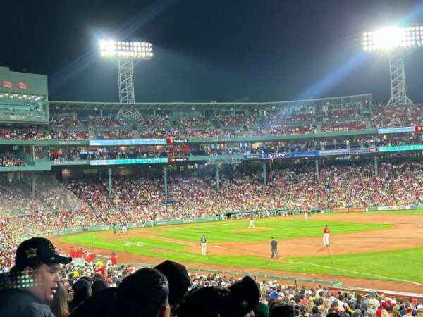 Fenway Park, section: Right Field Box 96, row: XX, seat: 4