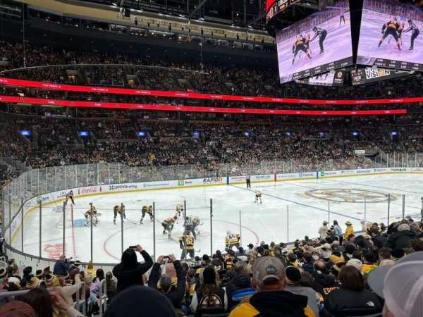 TD Garden, section: 3, row: 16, seat: 3