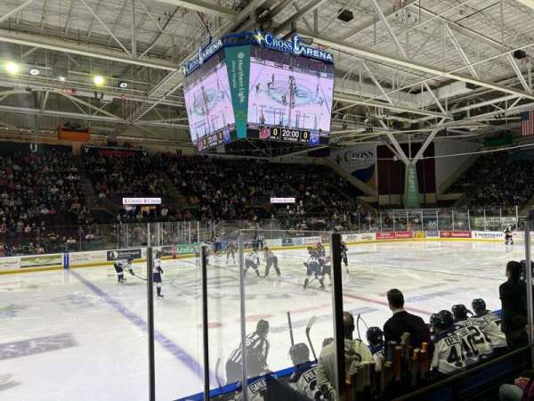 Cross Insurance Arena, section: F, row: 6, seat: 13