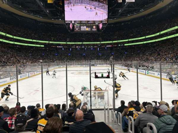 TD Garden, section: 7, row: 9, seat: 1