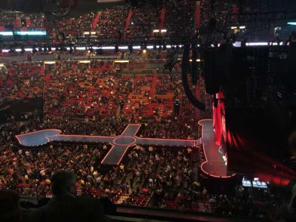 Kaseya Center, section: 308, row: 3, seat: 2