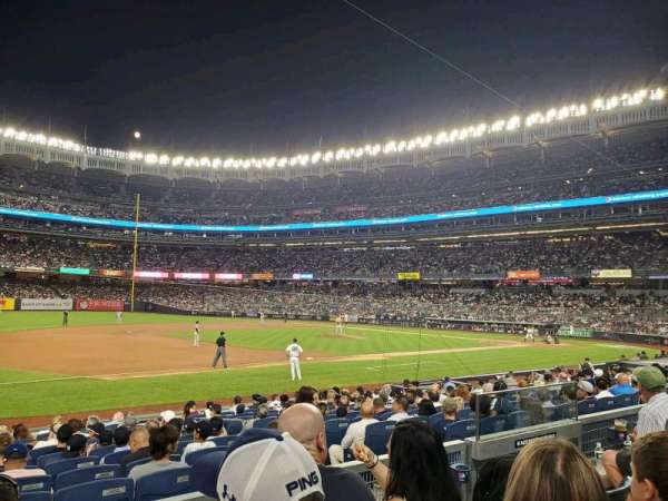 Yankee Stadium, section: 127A, row: 3, seat: 6