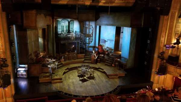 Walter Kerr Theatre, section: Mezzanine C, row: F, seat: 114