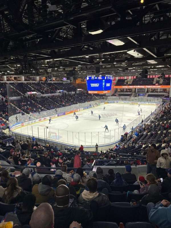 Blue Cross Arena, section: 217, row: K, seat: 6