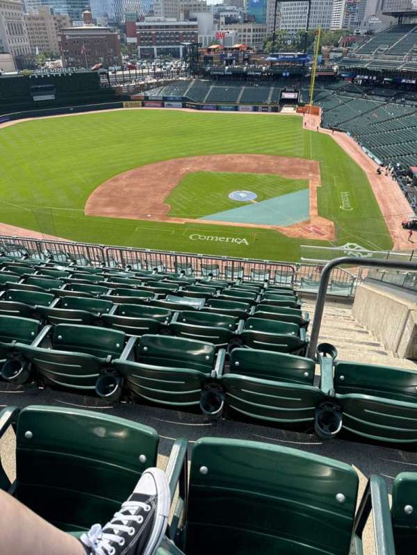 Comerica Park, section: 332, row: 8, seat: 5