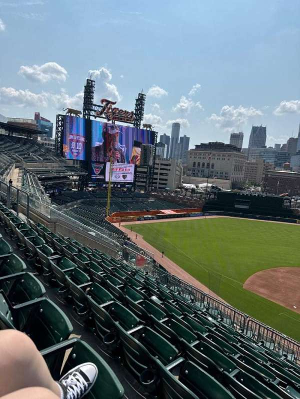 Comerica Park, section: 332, row: 8, seat: 5