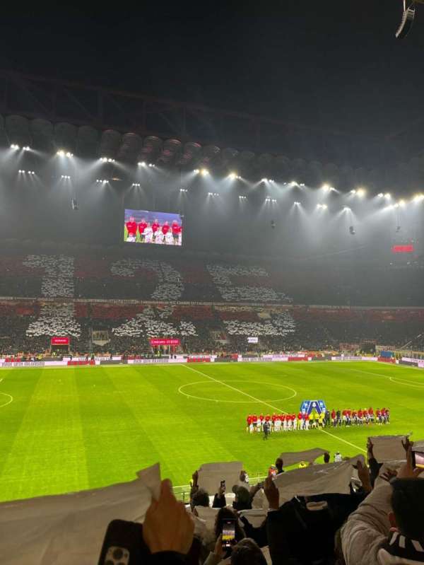 San Siro, section: F, row: 5, seat: 21