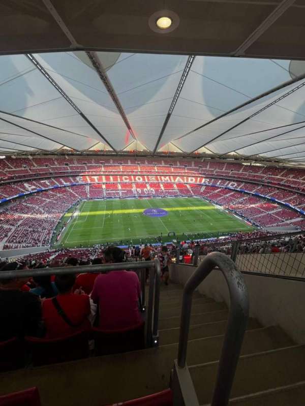 Estadio Metropolitano, Madrid, section: 508, row: 16, seat: 1
