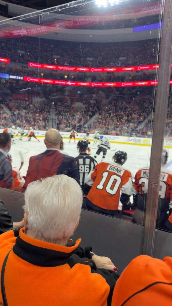 Xfinity Mobile Arena, section: 124, row: 4, seat: 18