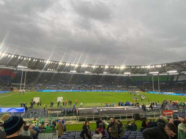 Stadio Olimpico, section: Tribuna d'onore, row: 6, seat: 2