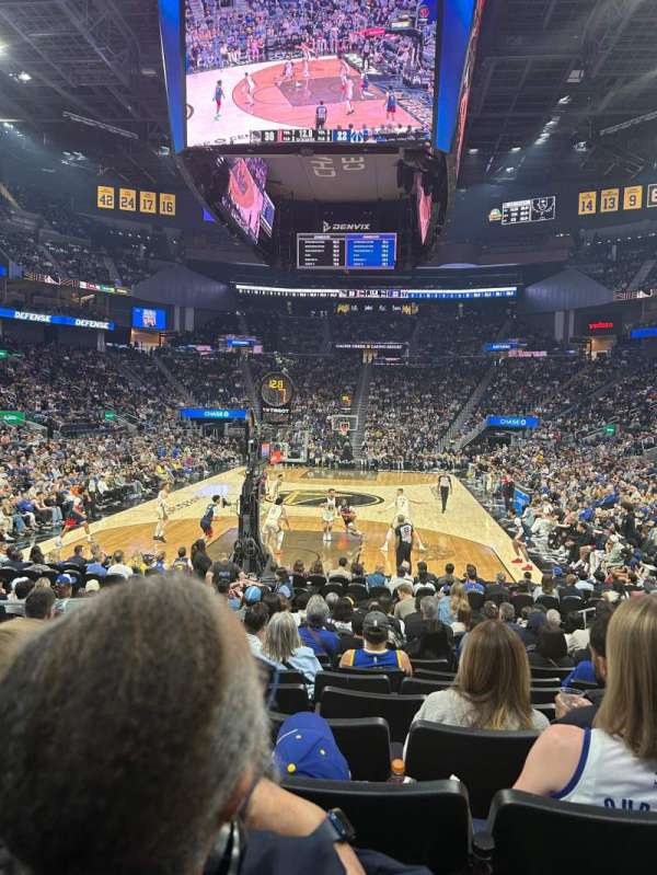 Chase Center, section: 109, row: 8, seat: 11