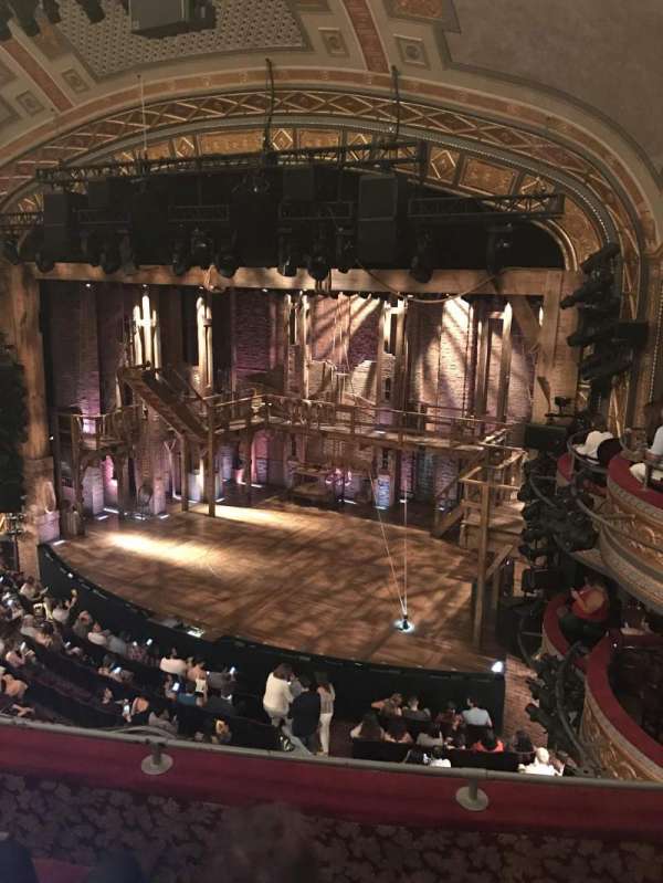 Richard Rodgers Theatre, section: Front Mezzanine R, row: D, seat: 22