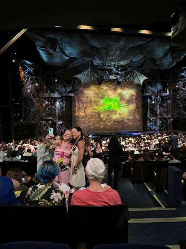 Gershwin Theatre, section: Orchestra L, row: U, seat: 1,3