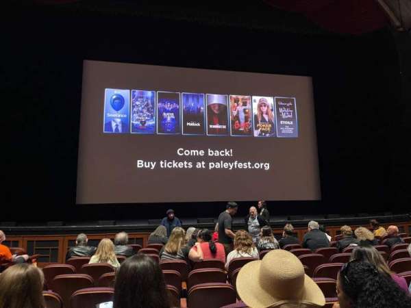 Dolby Theatre, section: Orchestra C, row: K, seat: 16