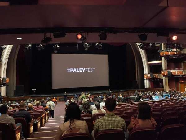 Dolby Theatre, section: Parterre C, row: L, seat: 28